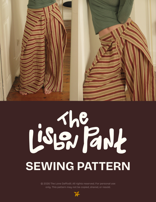 Lisbon Pant Digital Sewing Pattern