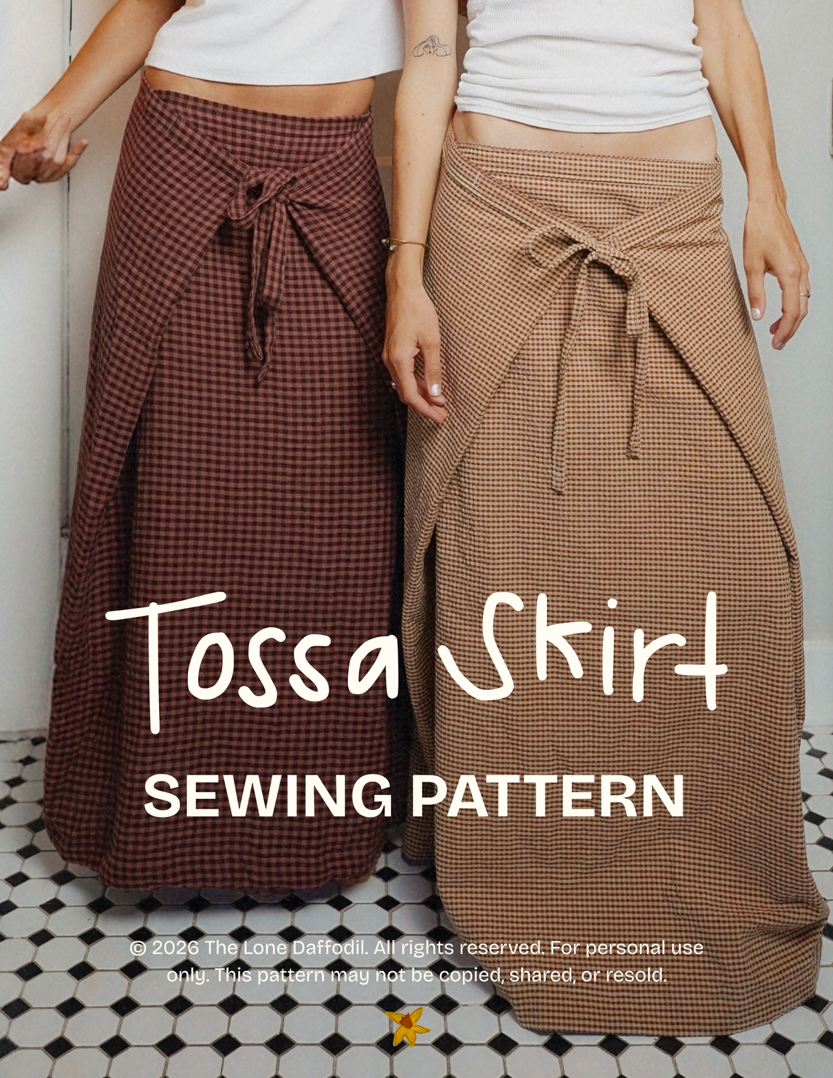 Tossa Skirt Digital Sewing Pattern