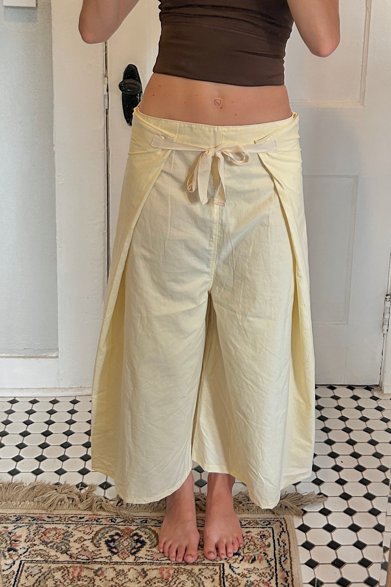 Cotton Lisbon Pants