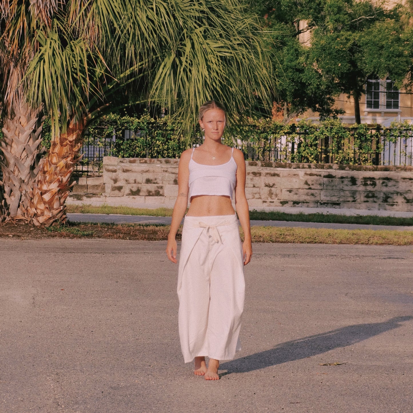 Cotton Lisbon Pants