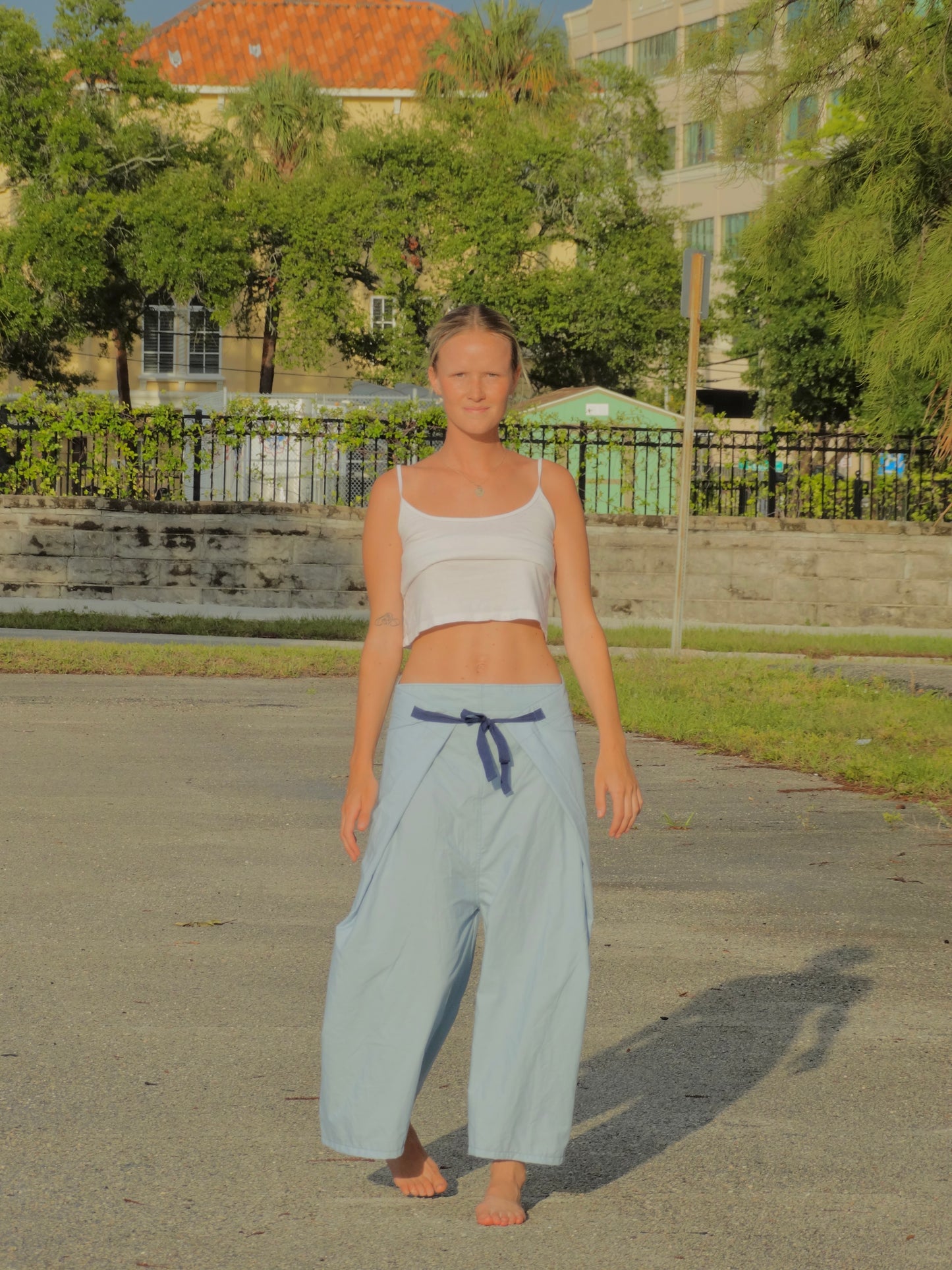 Cotton Lisbon Pants