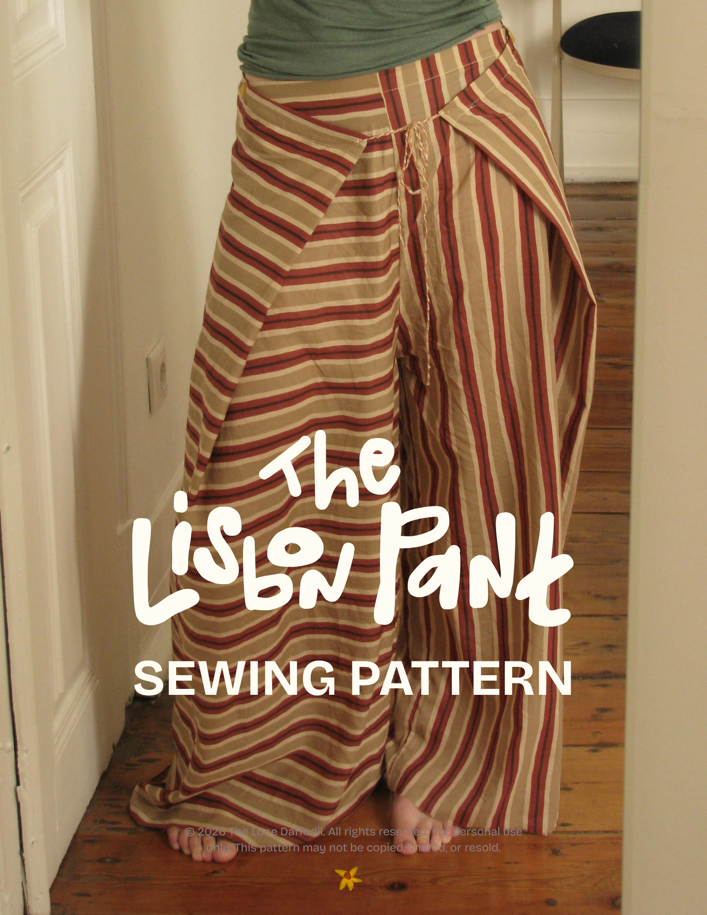 Lisbon Pant Digital Sewing Pattern